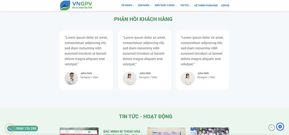 VNGPV - Công ty cổ phần thung lũng Dược phẩm Xanh Việt Nam